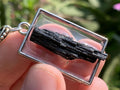 Hand Made Schorl Black Tourmaline Crystal Pendant by Adre Designs x 1 From Erongo, Namibia