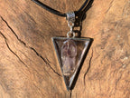 Hand Made Natural Mini Amethyst Crystal Sceptre Pendant by Adre Designs x 1 From Brandberg, Namibia