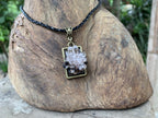 Hand Made Natural Hedgehog Quartz Cluster Pendant by Adre Designs x 1 From Brandberg, Namibia