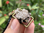 Hand Made Natural Hedgehog Quartz Cluster Pendant by Adre Designs x 1 From Brandberg, Namibia