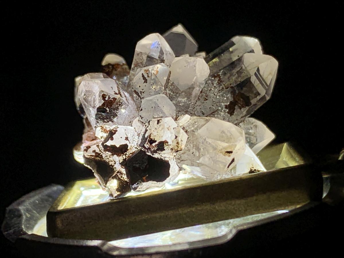 Hand Made Natural Hedgehog Quartz Cluster Pendant by Adre Designs x 1 From Brandberg, Namibia