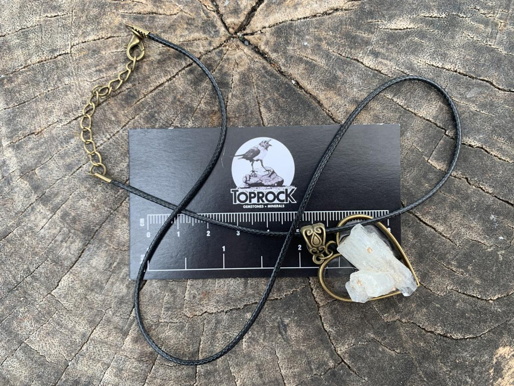 Hand Made Natural and Rare Triple Aquamarine Terminated Crystal Pendant by Adre Designs x 1 From Erongo, Namibia