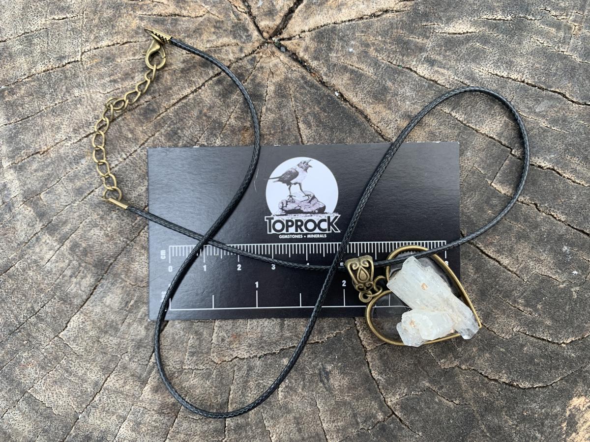 Hand Made Natural and Rare Triple Aquamarine Terminated Crystal Pendant by Adre Designs x 1 From Erongo, Namibia