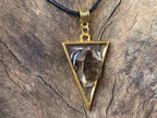 Hand Made Natural Double Terminated Mini Smokey Quartz Crystal Pendant by Adre Designs x 1 From Brandberg, Namibia