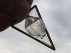 Hand Made Natural Double Terminated Mini Smokey Quartz Crystal Pendant by Adre Designs x 1 From Brandberg, Namibia