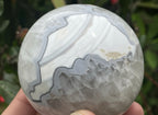 Polished Agate Sphere x 1 From Shashe River, Zimbabwe