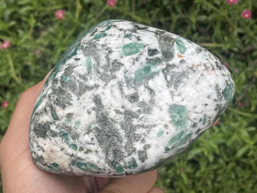 Polished Large Green Mutokolite Standing Free Form x 1 From Mutoko, Zimbabwe