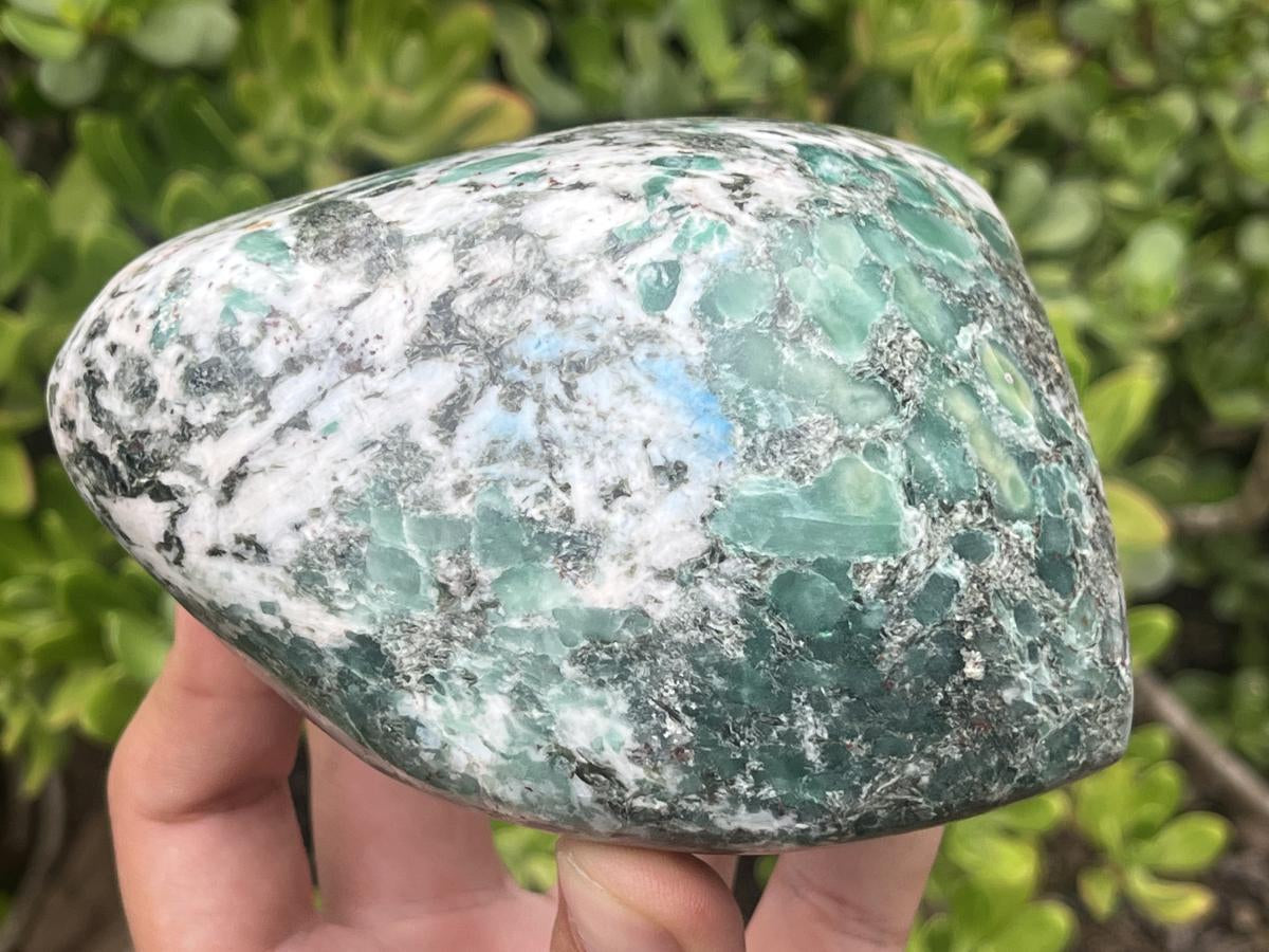Polished Large Green Mutokolite Standing Free Form x 1 From Mutoko, Zimbabwe