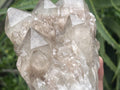 Natural Cascading White Phantom Smokey Quartz Cluster x 1 From Luena, Congo