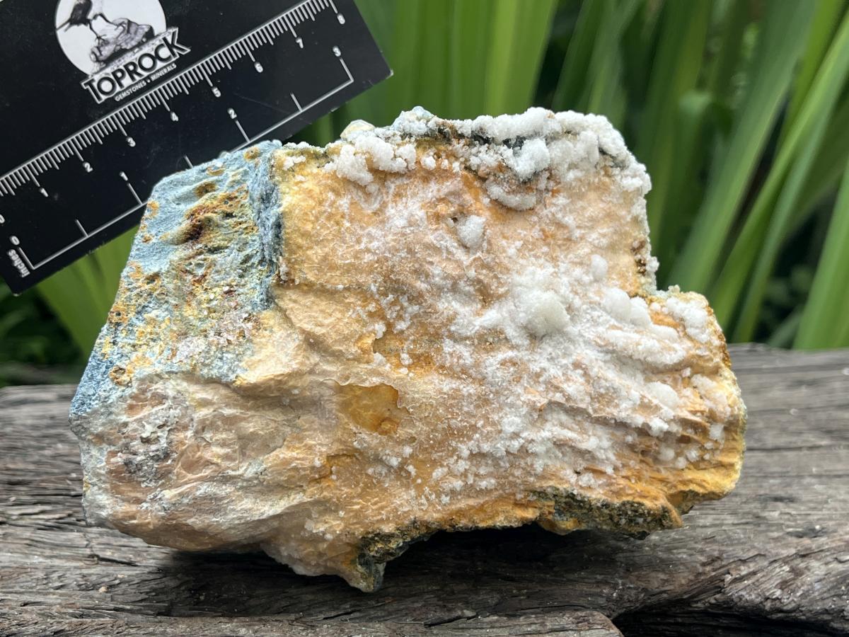 Natural Rare Foitite Coated Feldspar Specimen x 1 From Erongo Mountain, Namibia