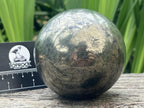 Polished Bright Gold Pharaoh Stone Sphere x 1 From Iron Duke Mine, Zimbabwe