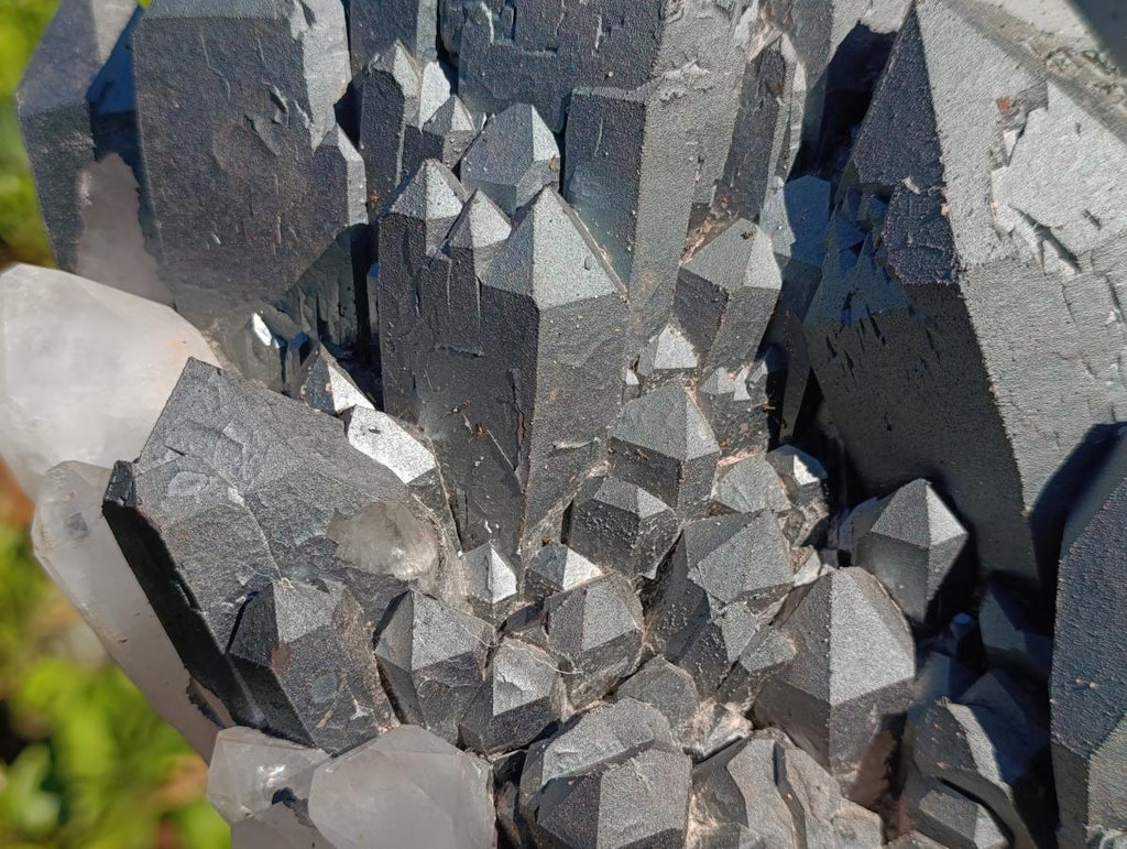 Natural XXXL Blacknite Quartz Cluster THE Largest in the World x 1 From Ambositra, Madagascar