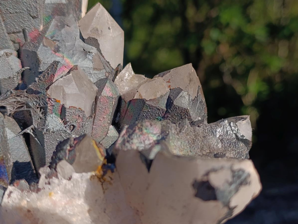 Natural XXXL Blacknite Quartz Cluster THE Largest in the World x 1 From Ambositra, Madagascar