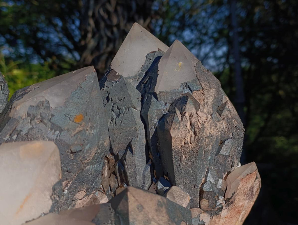 Natural XXXL Blacknite Quartz Cluster THE Largest in the World x 1 From Ambositra, Madagascar