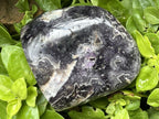 Polished Jigsaw Amethyst Standing Display Piece x 1 From Zambia