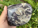 Polished Jigsaw Amethyst Standing Display Piece x 1 From Zambia