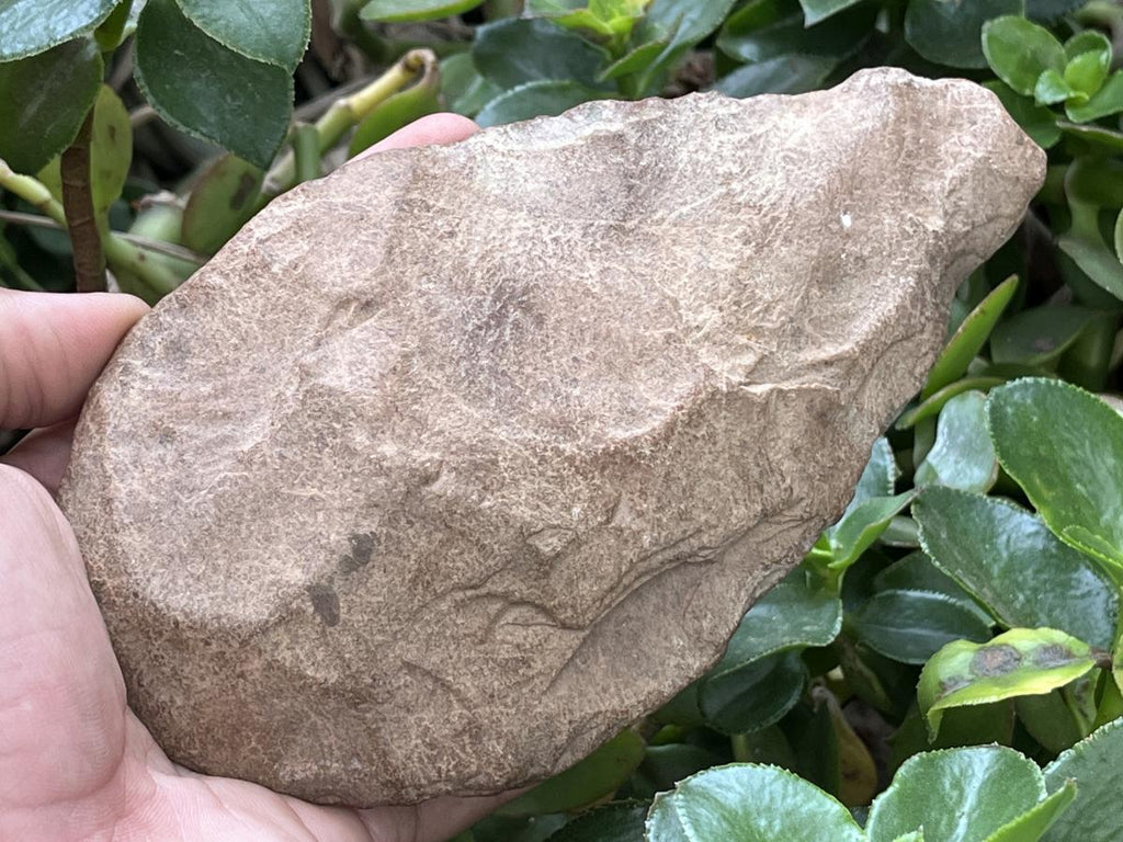 Hand Made Early Stone Age Stone Hand Axe x 1 From Northern Cape, South Africa