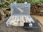 Natural Mixed Set of 24 Crystalline Mineral Specimens - Sold Per Set - From Southern Africa