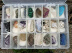 Natural Mixed Set of 24 Crystalline Mineral Specimens - Sold Per Set - From Southern Africa