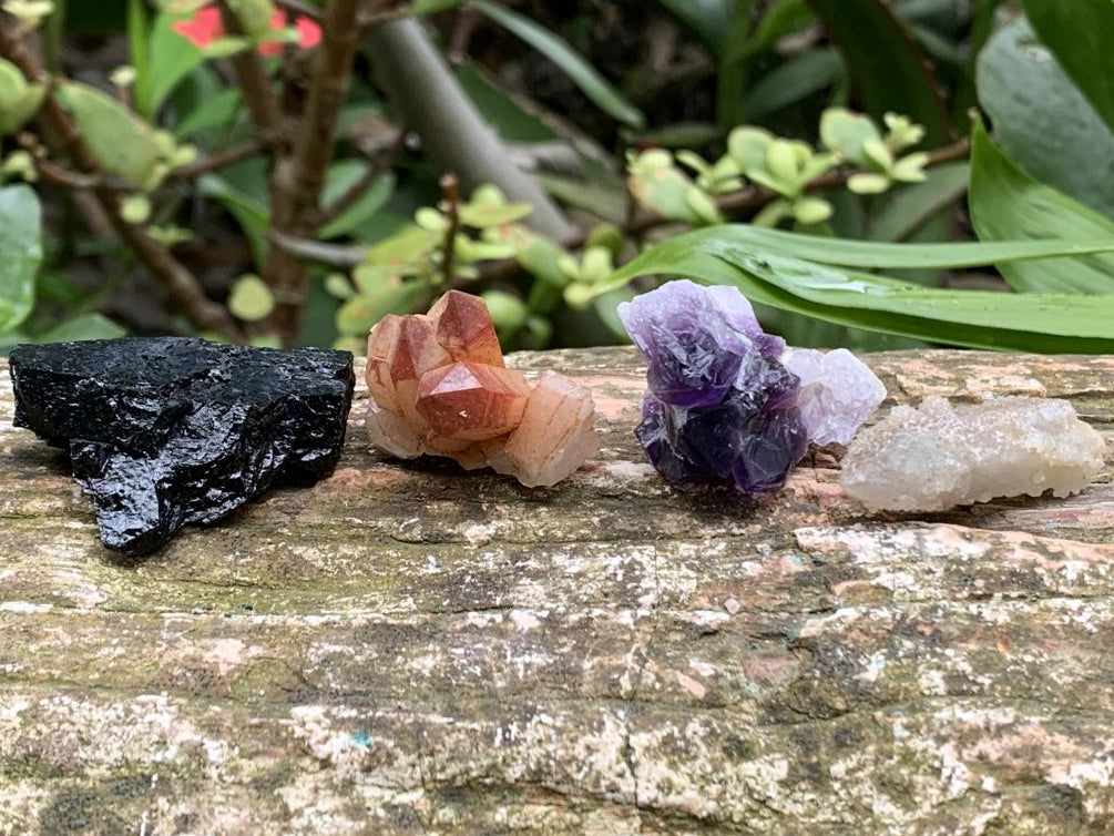 Natural Mixed Set of 24 Crystalline Mineral Specimens - Sold Per Set - From Southern Africa