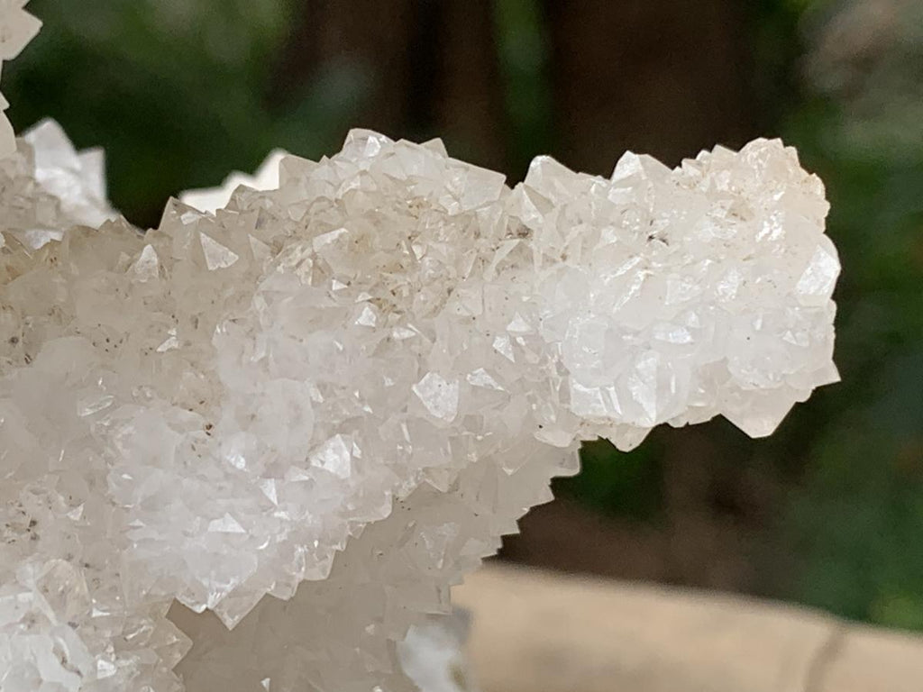 Natural Rare Drusy Snow Quartz Coated Crystal Cluster x 1 From Albert's Mountain, Lesotho