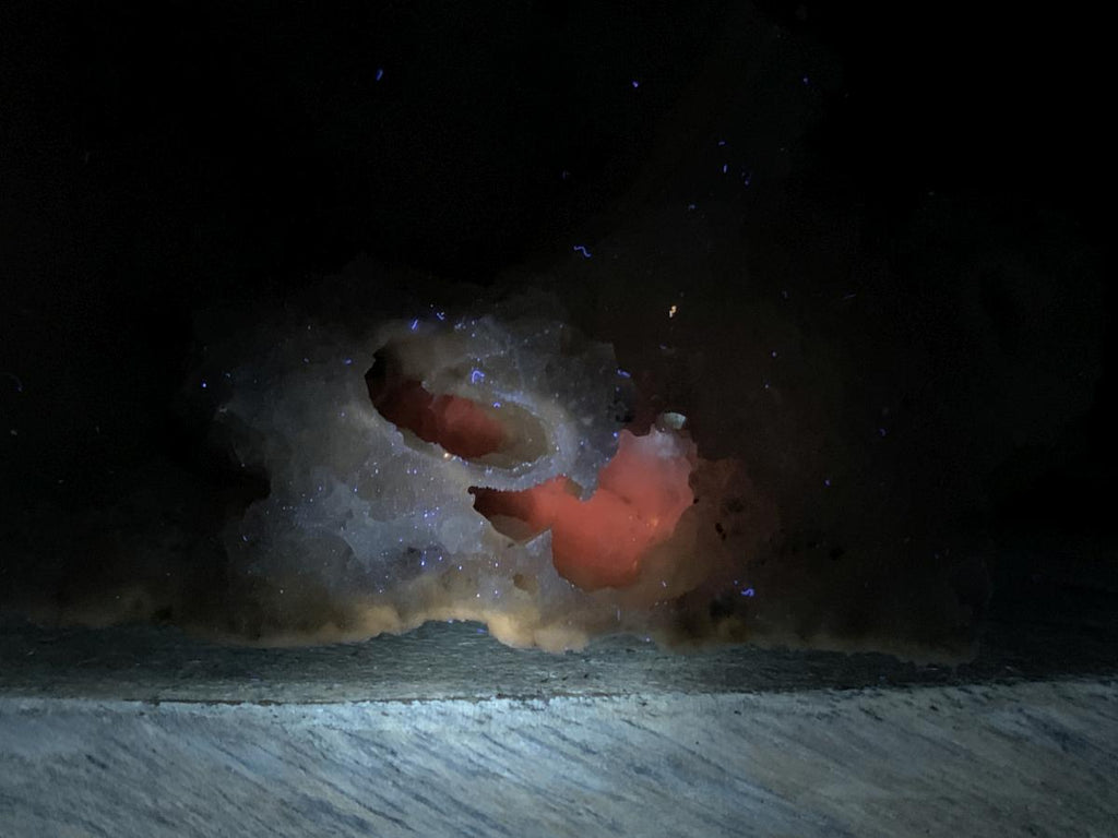 Natural Rare Drusy Snow Quartz Coated Crystal Cluster x 1 From Albert's Mountain, Lesotho