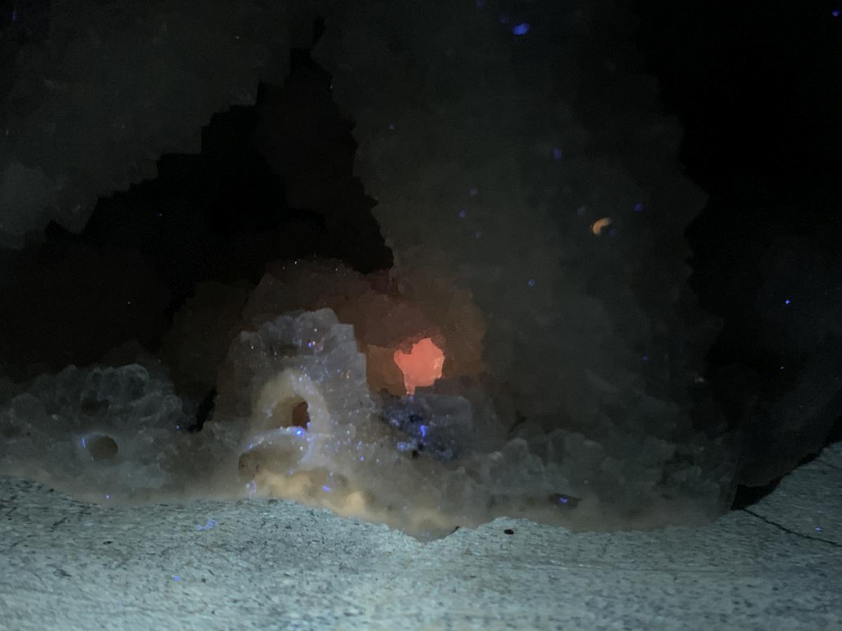 Natural Rare Drusy Snow Quartz Coated Crystal Cluster x 1 From Albert's Mountain, Lesotho