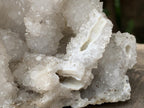 Natural Rare Drusy Snow Quartz Coated Crystal Cluster x 1 From Albert's Mountain, Lesotho
