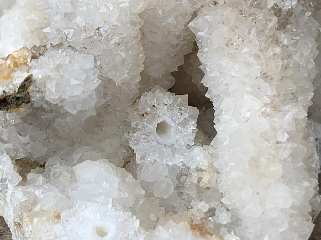 Natural Rare Drusy Snow Quartz Coated Crystal Cluster x 1 From Albert's Mountain, Lesotho
