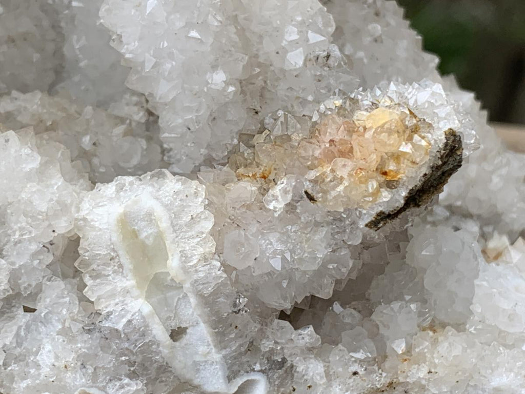 Natural Rare Drusy Snow Quartz Coated Crystal Cluster x 1 From Albert's Mountain, Lesotho