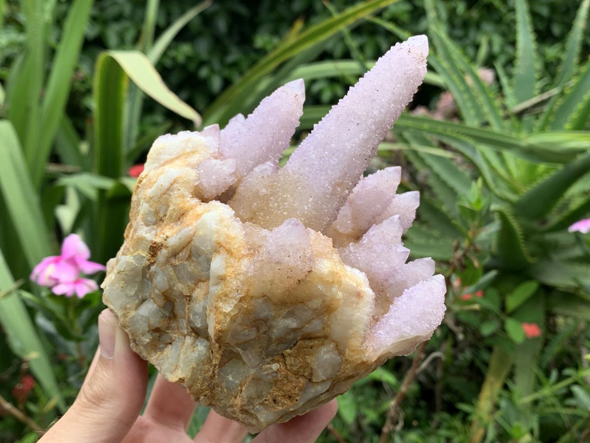 Natural Amethyst Spirit Crystal Cluster x 1 From Boekenhouthoek, South Africa
