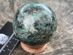 Polished Rare Mutokolite Emerald Muscovite Mica Sphere x 1 From Mutoko, Zimbabwe