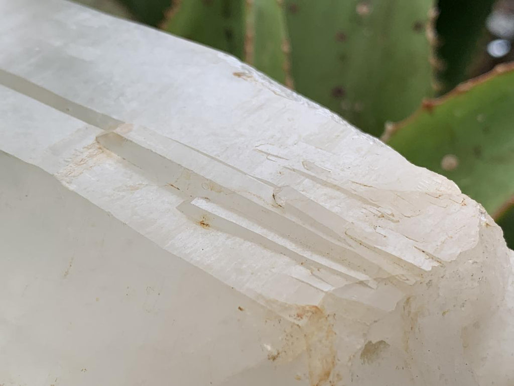 Natural Large Split Termination Quartz Crystal x 1 From Ambatofinandrahana, Madagascar