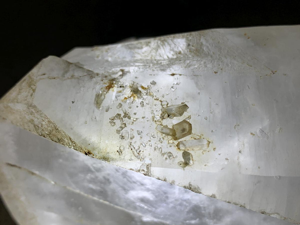 Natural Large Split Termination Quartz Crystal x 1 From Ambatofinandrahana, Madagascar