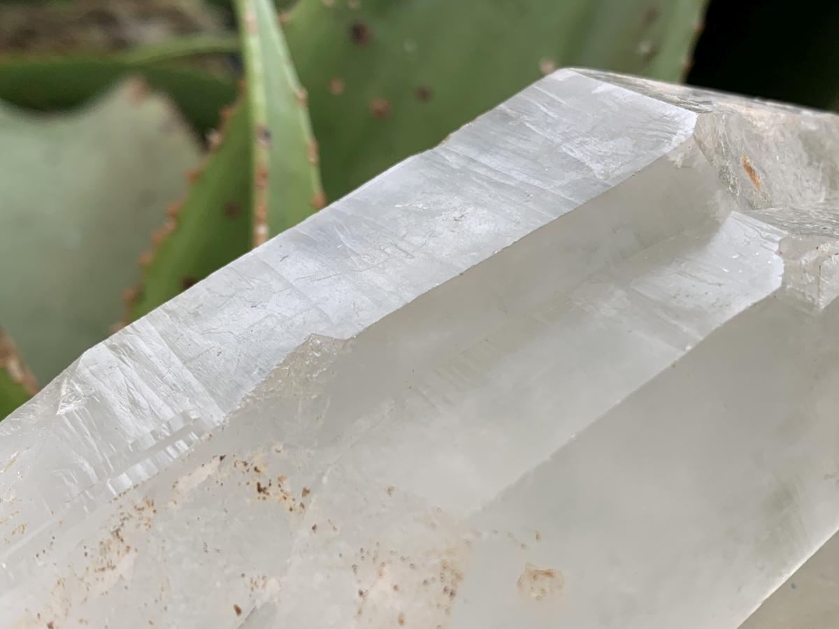 Natural Large Split Termination Quartz Crystal x 1 From Ambatofinandrahana, Madagascar