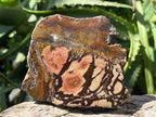 Polished on One Side Nguni Jasper Piece x 1 From Northern Cape, South Africa