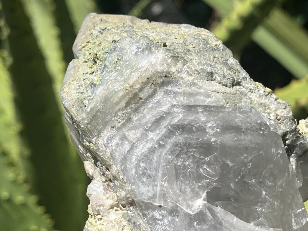 Natural Green Epidote Cascading Quartz Crystal x 1 From Messina Mine, Musina, South Africa