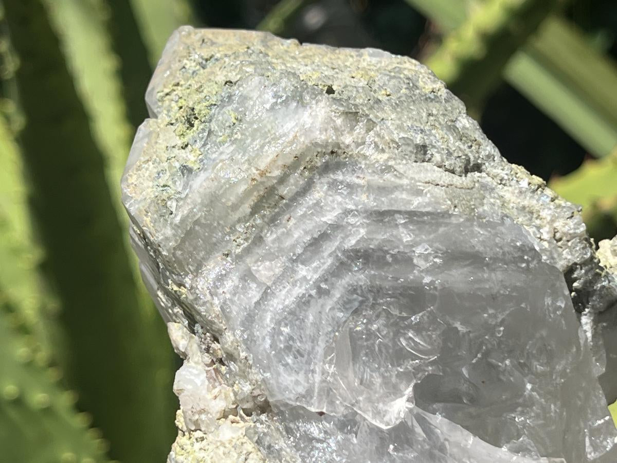 Natural Green Epidote Cascading Quartz Crystal x 1 From Messina Mine, Musina, South Africa