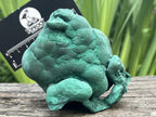 Natural Solid Botryoidal Crystalline Malachite Specimen x 1 From Kolwezi, Congo