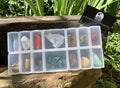 Polished and Natural Set of 14 Gemstones From Southern Africa (Sold Per Set)