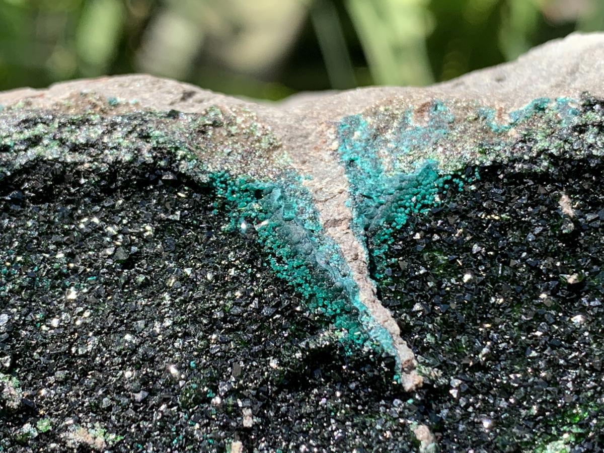 Natural Rare Libethenite Cabinet Specimen x 1 From Shituru Mine, Congo