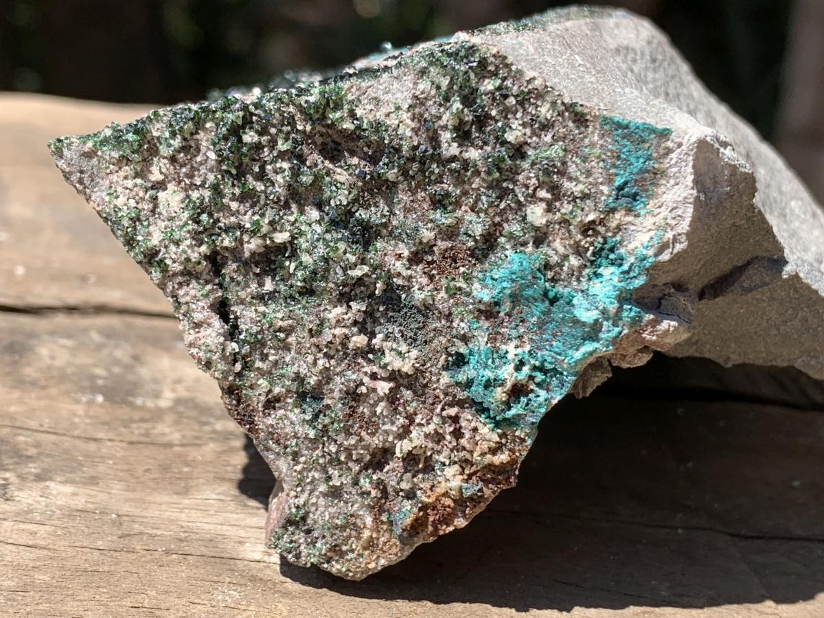 Natural Rare Libethenite Cabinet Specimen x 1 From Shituru Mine, Congo