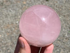 Polished Gemmy Star Rose Quartz Sphere x 1 From Ambatondrazaka, Madagascar