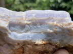 Natural Large Blue Lace Agate Crystalline Plate x 1 From Namibia