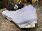 Natural Large Blue Lace Agate Crystalline Plate x 1 From Namibia