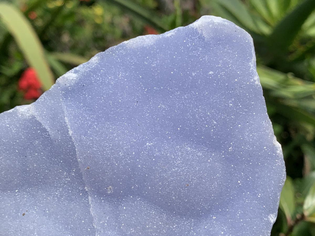 Natural Large Blue Lace Agate Crystalline Plate x 1 From Namibia