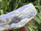 Natural Large Blue Lace Agate Crystalline Plate x 1 From Namibia