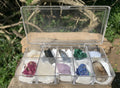 Natural 10 Piece Set of Mixed Gemstones, Minerals and Crystals From Southern Africa (Sold Per Set)