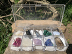 Natural 10 Piece Set of Mixed Gemstones, Minerals and Crystals From Southern Africa (Sold Per Set)