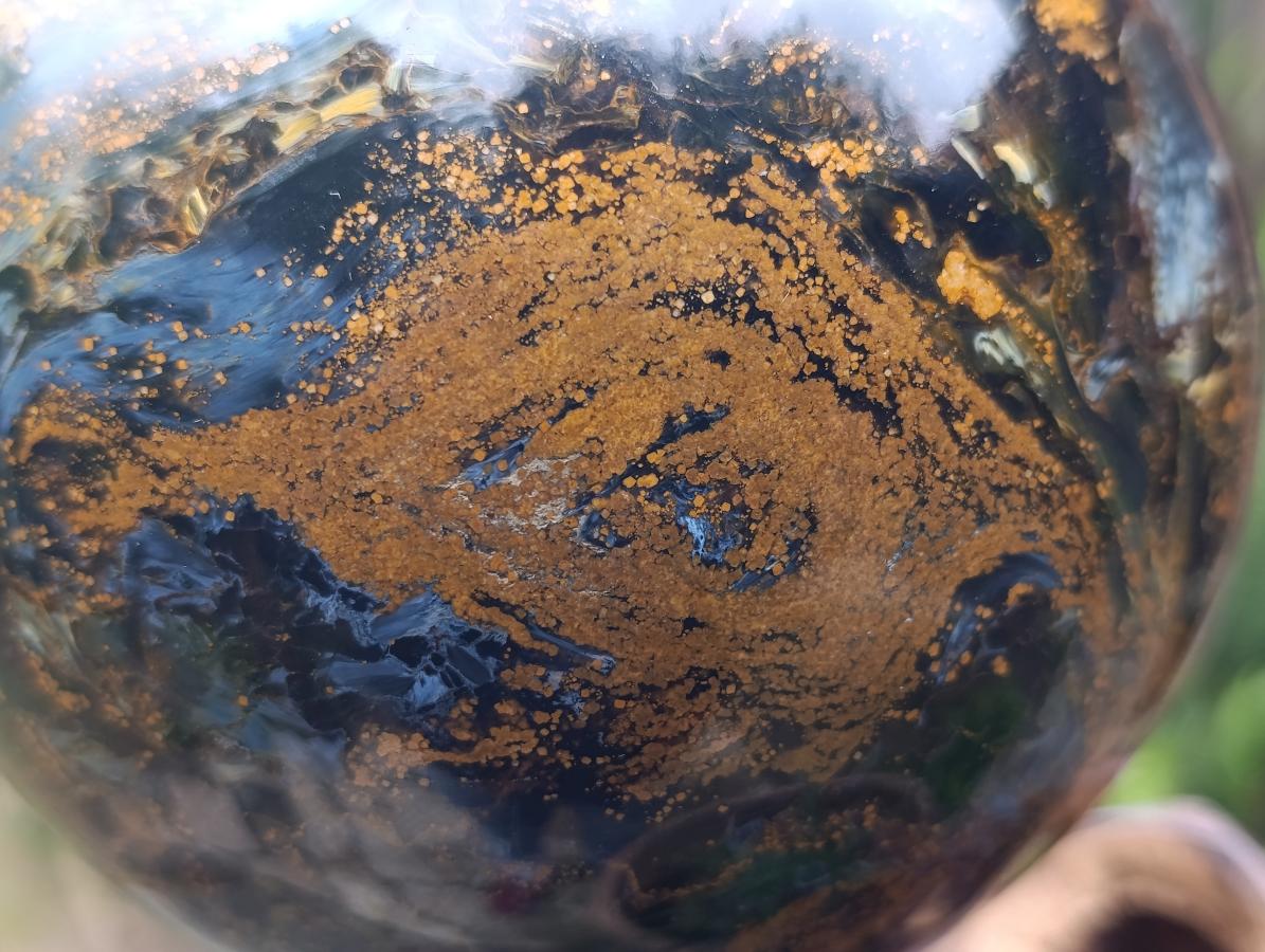 Polished Large Ultra Rare Pietersite Sphere x 1 From Outjo, Namibia